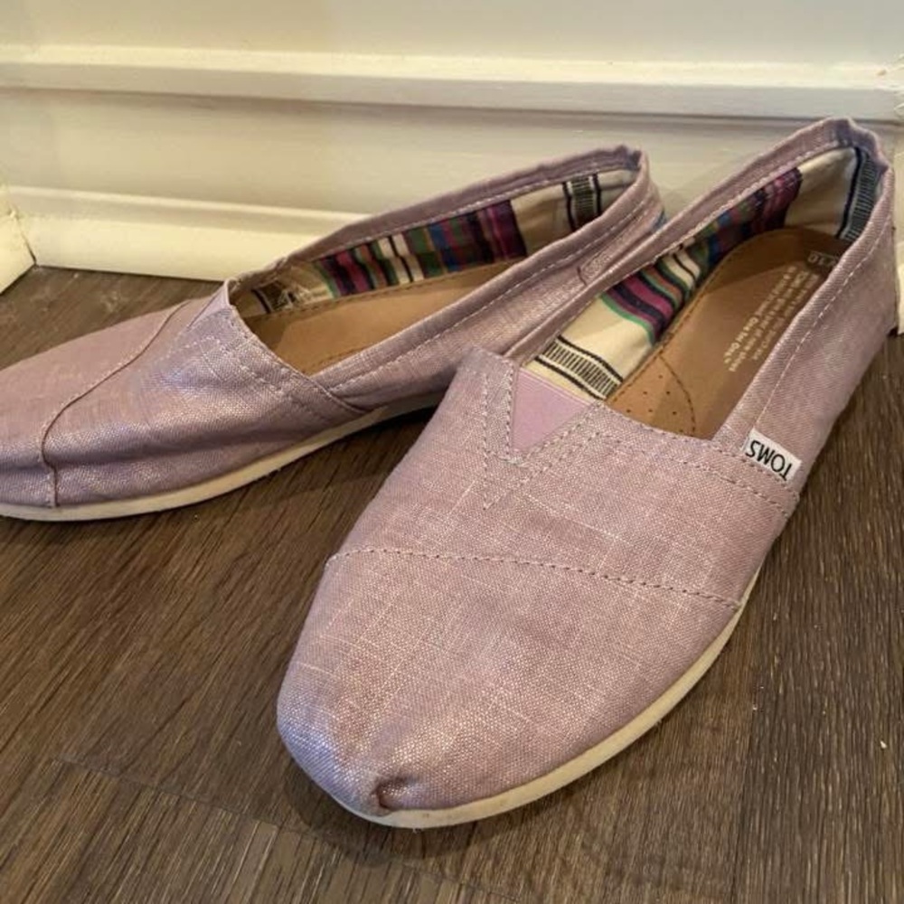 Toms Purple Flats